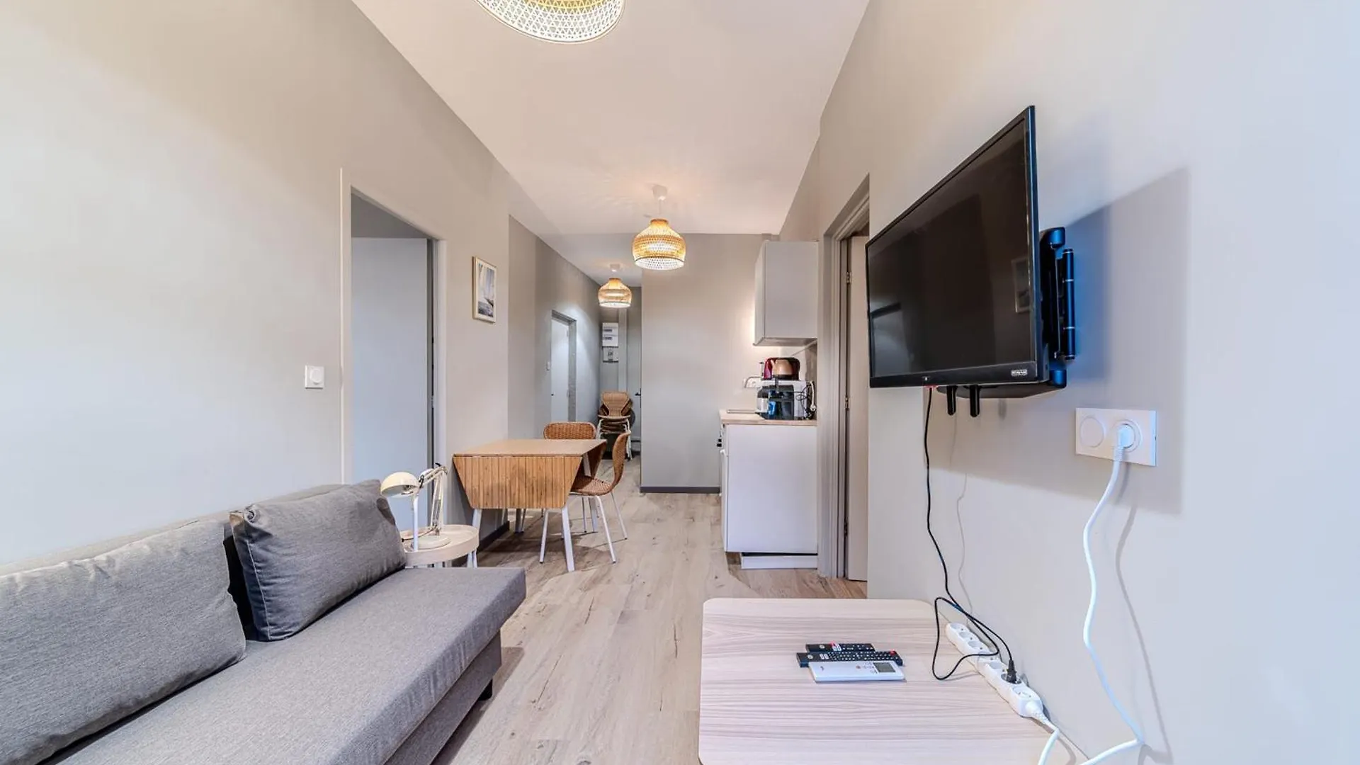 Residence Les Halles - Charming 2-Bedroom Near Bocuse And Part-Dieu Lyon